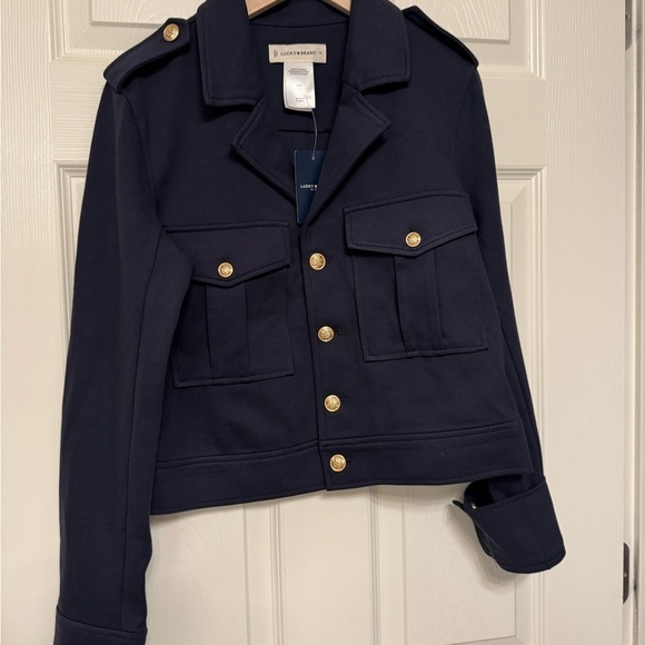 New - Lucky Brand cropped blazer. Price to sell - Picture 6 of 8